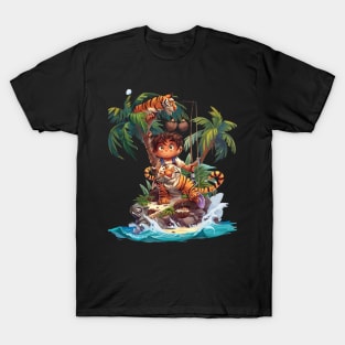 Calvin and Hobbes Twisty Time-travel T-Shirt